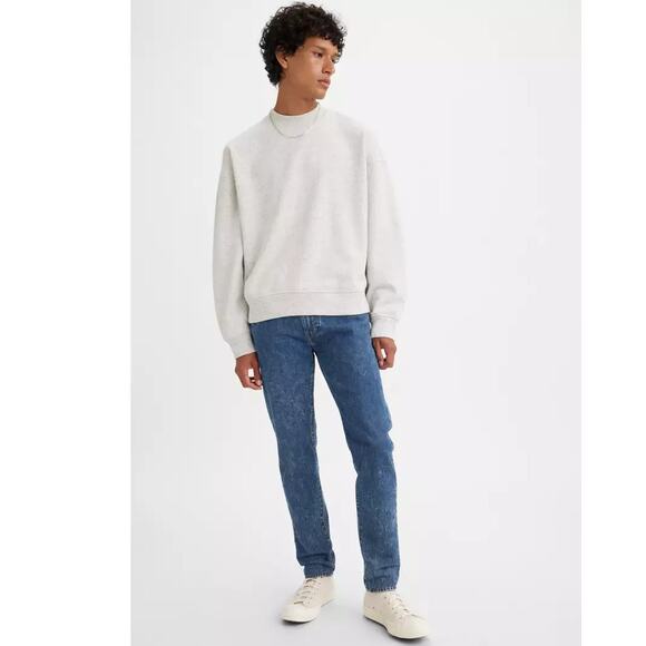 Levis 512 tapered blank tab jeans sz 38x30 EUC stone blue comfort casual y2k - Picture 1 of 9